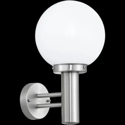Utelamper - Klassiske Vegglamper>Eglo Nisia vegglampe utendørs IP44 - Stål