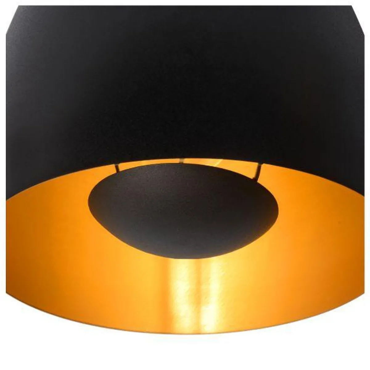 Kjøkkenbelysning Tak|Taklamper / Takplafonder>Lucide Nolan taklampe 24 cm - Svart