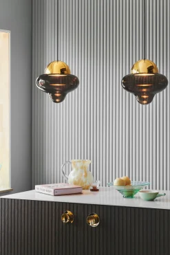 Kjøkkenbelysning Tak|Takpendler>Design by Us Nutty taklampe - Brun/Messing Messing / Brun