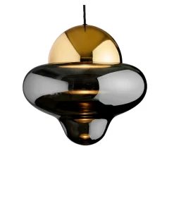 Kjøkkenbelysning Tak|Takpendler>Design by Us Nutty taklampe XL - Grå/Messing Grå / Messing