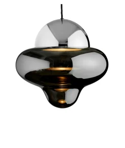 Kjøkkenbelysning Tak|Takpendler>Design by Us Nutty taklampe XL - Grå/Sølv Grå / Sølv