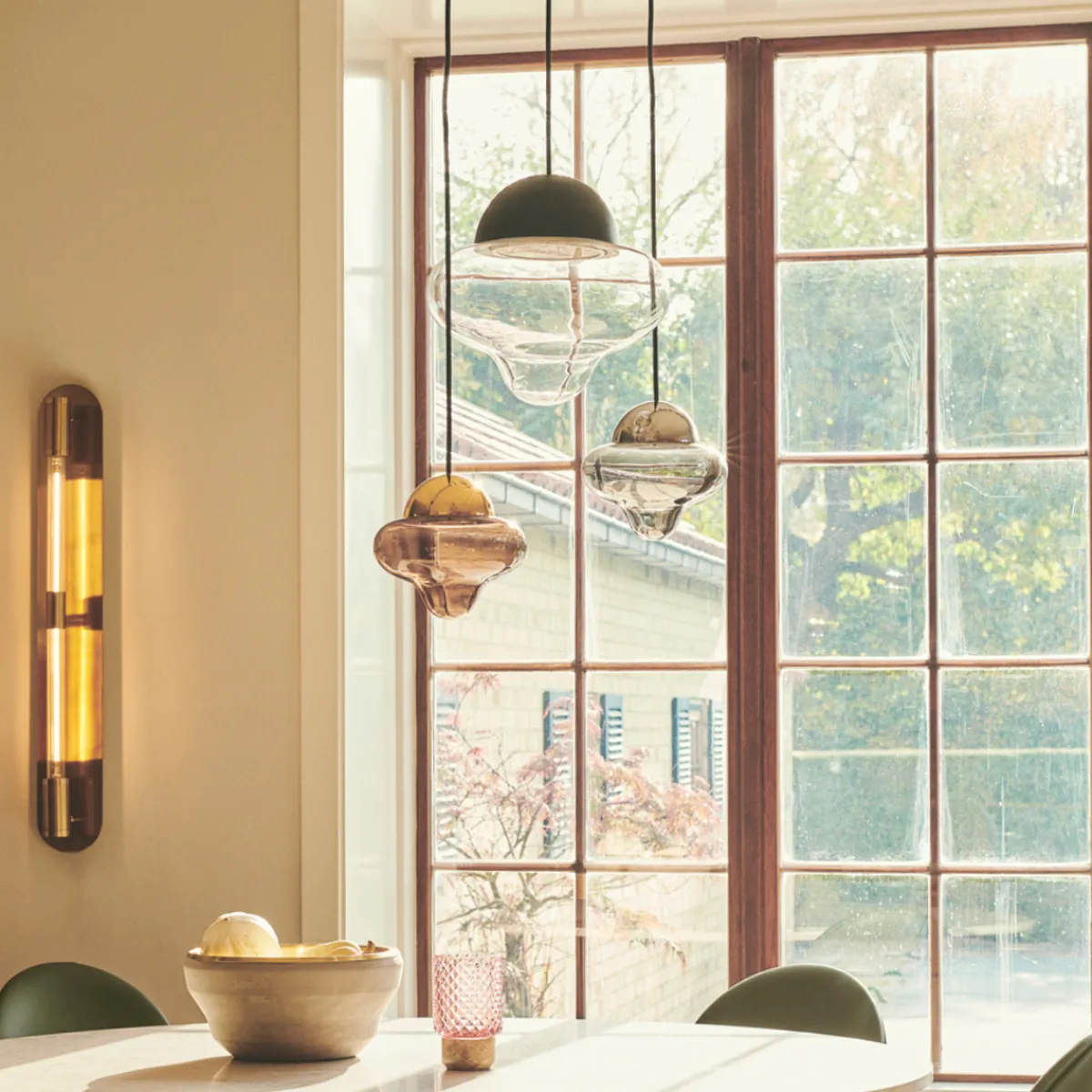 Kjøkkenbelysning Tak|Takpendler>Design by Us Nutty taklampe XL - Klar/Svart Klar / Svart