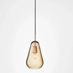 Kjøkkenbelysning Tak|Takpendler>Nuura Anoli 1 medium Gold Messing