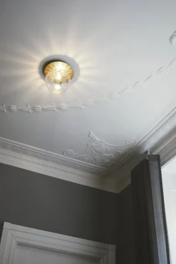 Baderomsbelysning Tak|Interiørlamper>Nuura Liila 1 vegglampe/taklampe - large - nordic gold / optikk Bronse / Messing