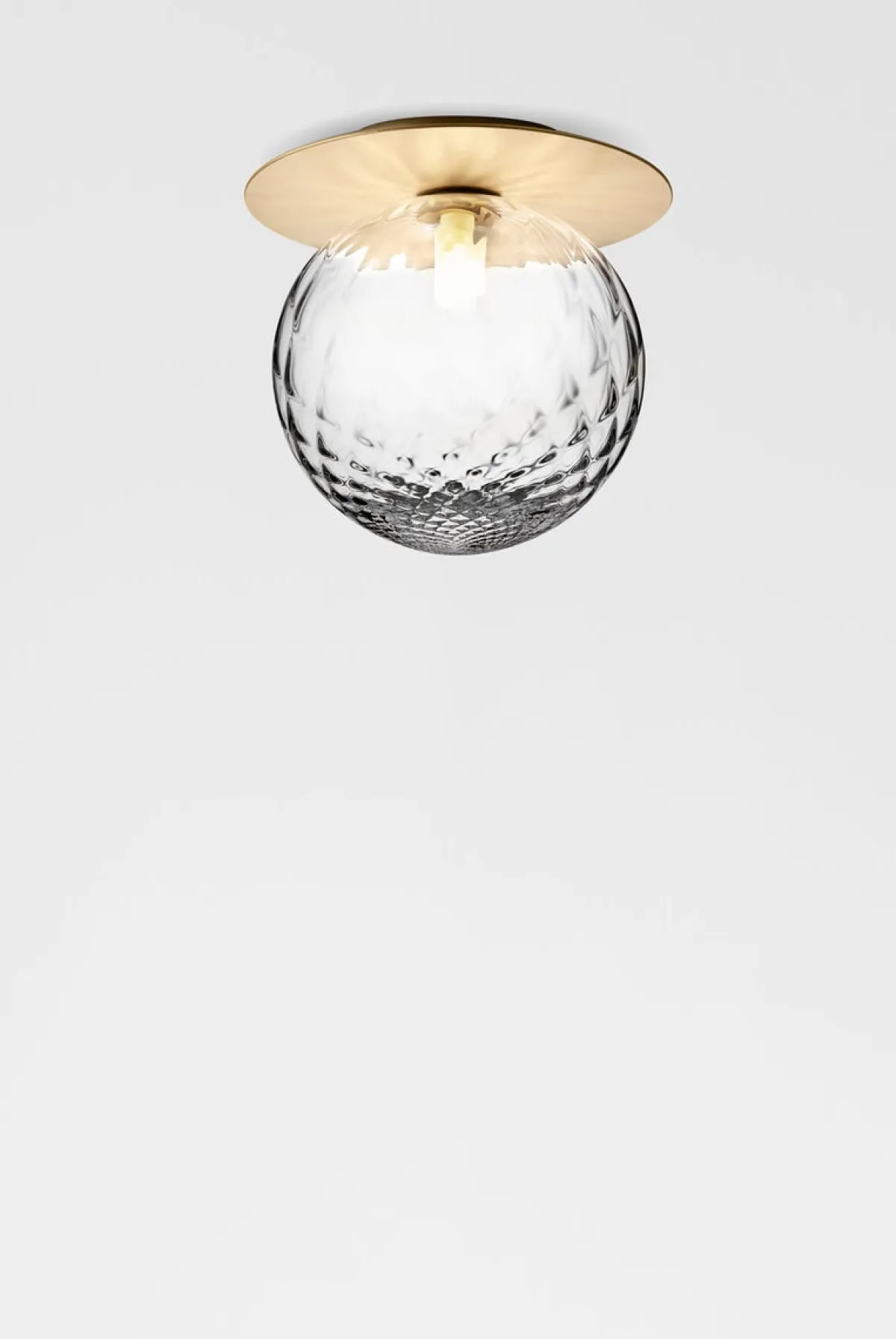 Baderomsbelysning Tak|Interiørlamper>Nuura Liila 1 vegglampe/taklampe - large - nordic gold / optikk Bronse / Messing