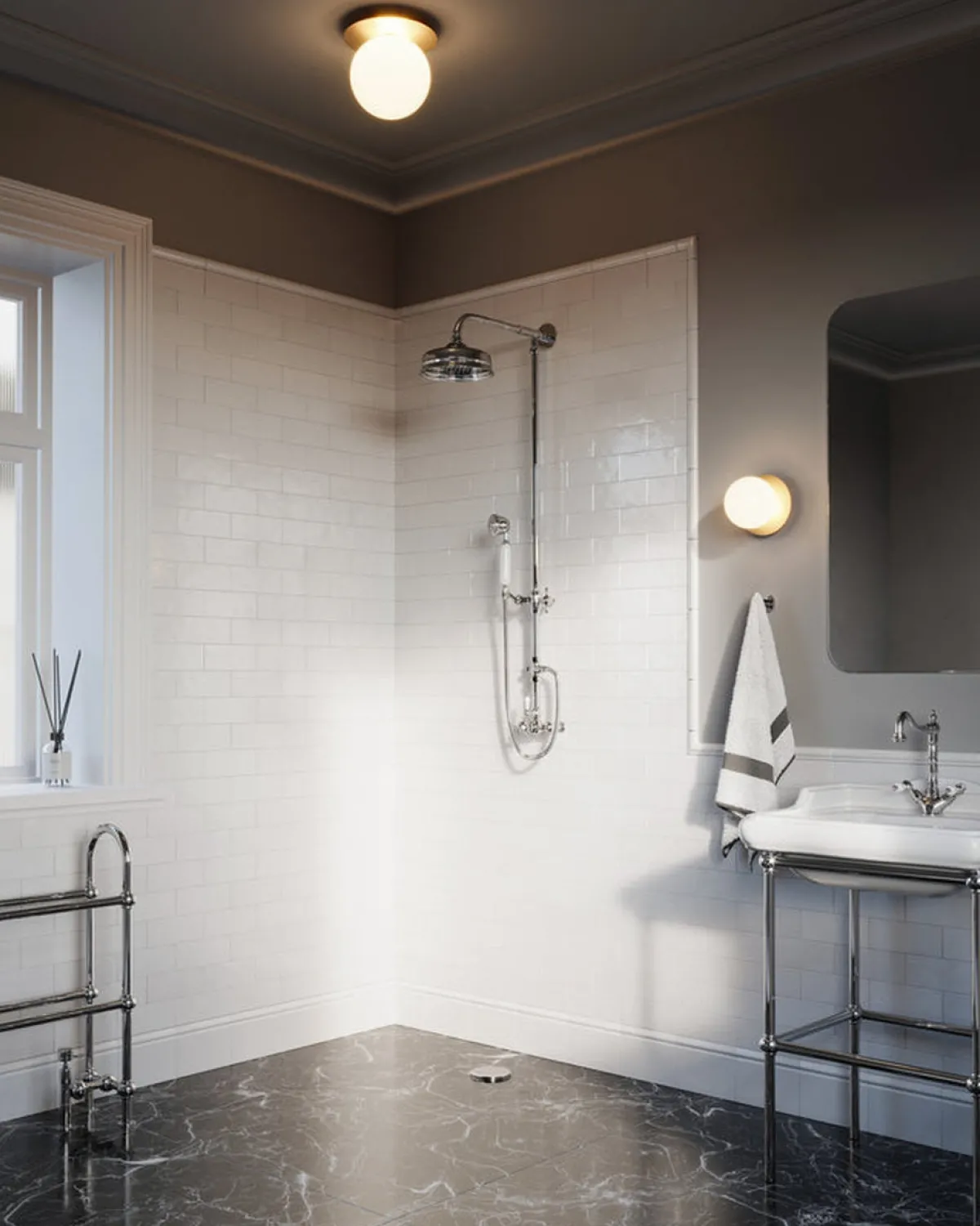 Baderomsbelysning Tak|Interiørlamper>Nuura Liila 1 vegglampe/taklampe - large - nordic gold / optikk Bronse / Messing