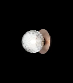 Baderomsbelysning Tak|Interiørlamper>Nuura Liila 1 vegglampe/taklampe - Small - Bronse / Klar