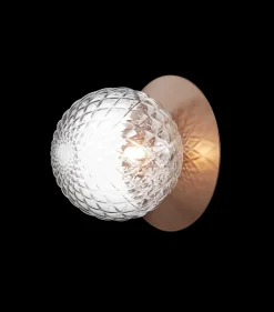 Baderomsbelysning Tak|Interiørlamper>Nuura Liila 1 vegglampe/taklampe - large - / optikk Bronse