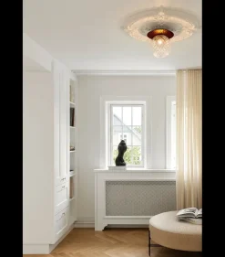 Baderomsbelysning Tak|Interiørlamper>Nuura Liila 1 vegglampe/taklampe - large - / optikk Bronse