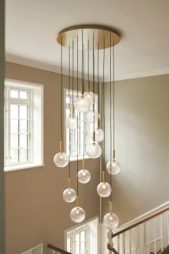 Kjøkkenbelysning Tak|Takpendler>Nuura Miira 13 large / optikk Messing