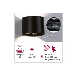 Utelamper Med Opp/Ned Lys|Baderomsbelysning Vegg><noscript><img width=