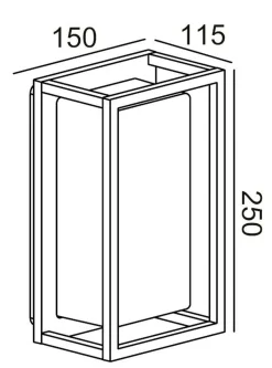 Utelamper - Veggskjold / Plafond><noscript><img width=