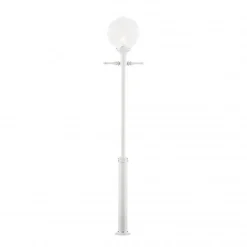 Lyktestolper>Konstsmide Orion stolpe 240cm - Hvit