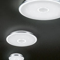Kjøkkenbelysning Tak|Taklamper / Takplafonder>Trio Lighting Osaka taklampe 65 - Krom