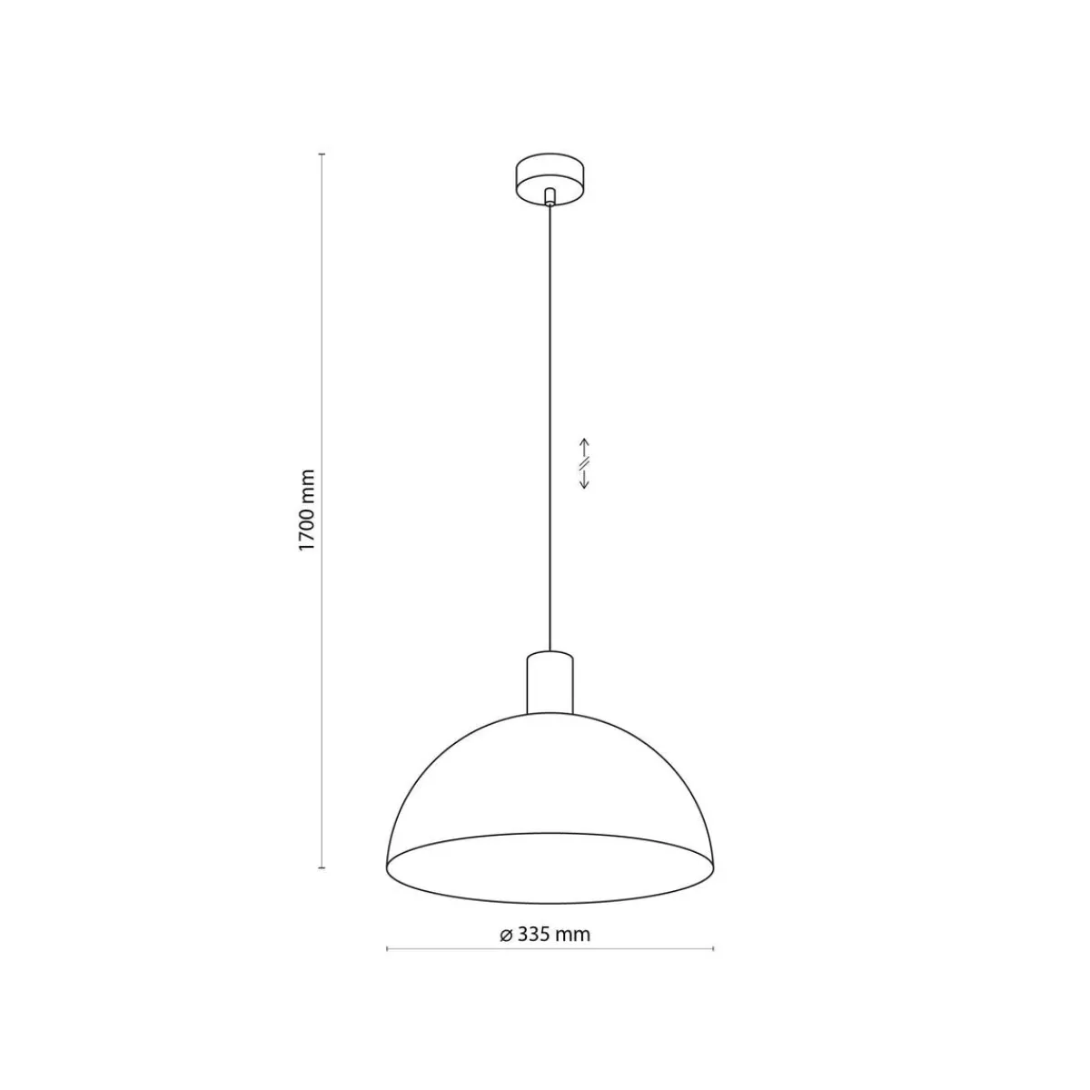 Kjøkkenbelysning Tak|Takpendler>TK Lighting Oslo takpendel 33,5 cm