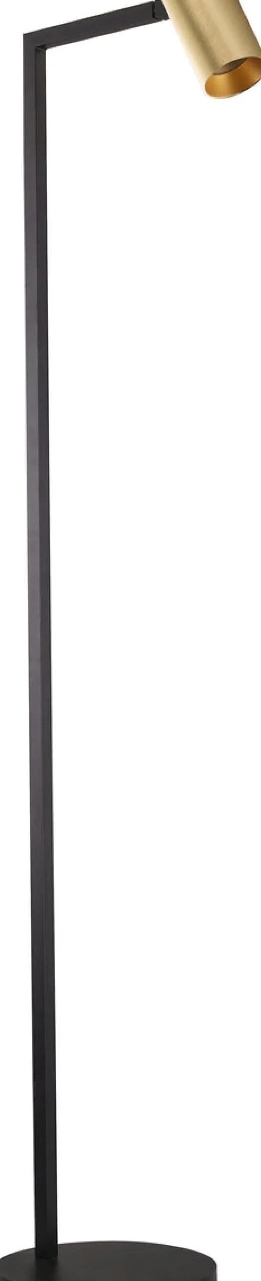 Leselamper Gulv>NorDesign Oz K2 gulvlampe - Svart/Gullfarget Svart / Gull