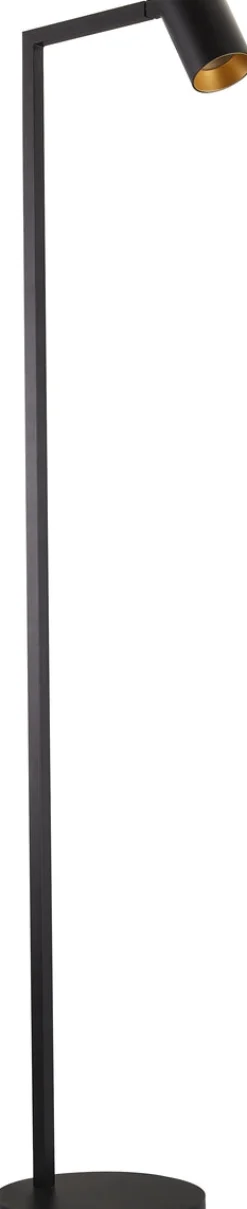 Leselamper Gulv>NorDesign Oz K1 gulvlampe - Svart/Gullfarget Svart / Gull