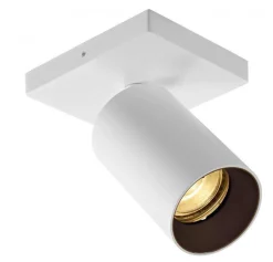 Kjøkkenbelysning Tak|Spotter & Skinner>NorDesign OZ K1 taklampe med 1 spott - hvit/Svart Hvit / Svart