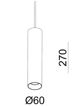 Kjøkkenbelysning Tak|Takpendler>NorDesign Oz takpendel m/takfeste - Messing