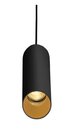 Kjøkkenbelysning Tak|Takpendler>NorDesign Oz takpendel sand - black/gold Svart / Gull