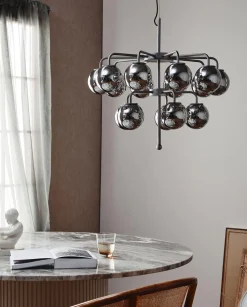 Kjøkkenbelysning Tak|Lysekroner>Nordal Palma lysekrone