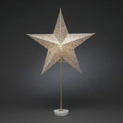 Adventsstjerner>Konstsmide Papirstjerne med marmor