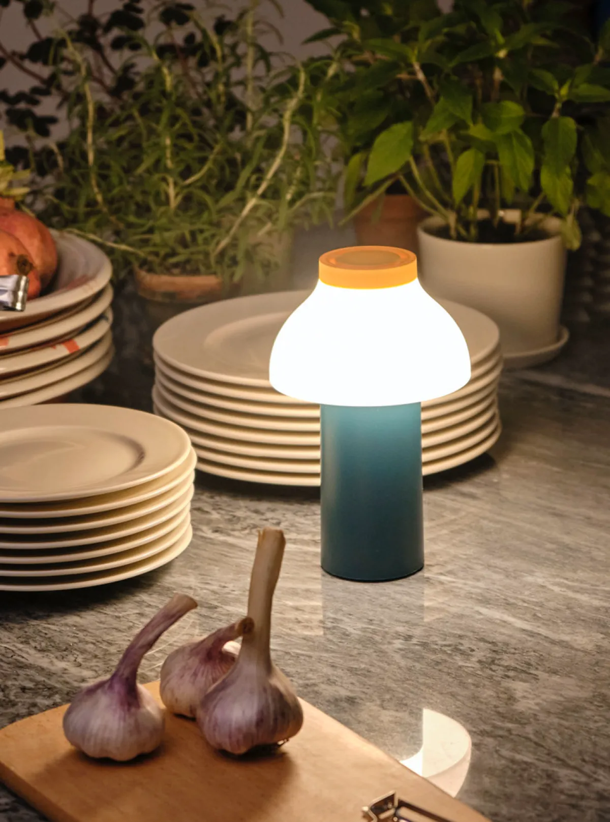 Oppladbare Bordlamper>HAY PC Portable table lamp - Grønn