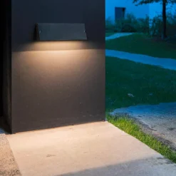 Utelamper Med Opp/Ned Lys>Slv Pema vegglampe utendørs 14W 3000/4000 Kelvin IP65 Svart