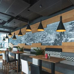 Kjøkkenbelysning Tak|Takpendler>Slv Phelia 280 takpendel Matt gullfarget