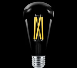 Led-Pærer E27 Sokkel>Philips 5,9 W LED (60W) WarmGlow E27, dimbar Klar