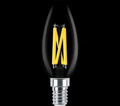 Led-Pærer E14 Sokkel>Philips E14 LED 3,4 watt (40W) Warmglow - Dimbar Klar