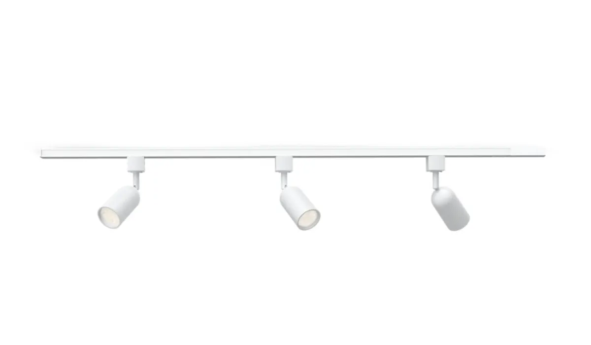 Philips Easylink Spotskinner|Kjøkkenbelysning Tak>Philips EasyLink Shea spotskinne med 3 spotter - 1 meter