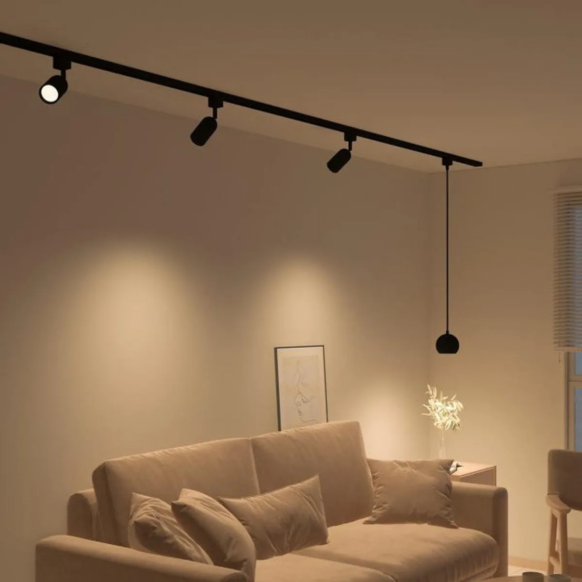 Philips Easylink Spotskinner|Kjøkkenbelysning Tak>Philips EasyLink Shea takspot for spotskinne