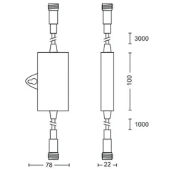 Philips Gardenlink>Philips Gardenlink dag/natt sensor og timer IP44 - - 12Volt Svart