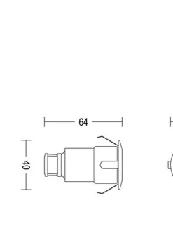 Uplights|Philips Gardenlink>Philips Gardenlink Spore uplight 2700K 1 W IP44 3-pakning - 24 Volt Sølv