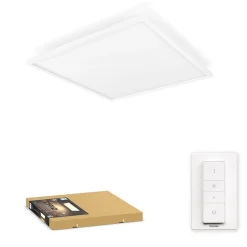 Kjøkkenbelysning Tak|Philips Hue>Philips Hue Aurelle square taklampe 60cm - White Ambiance Hvit