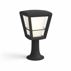 Portstolper|Philips Hue>Philips Hue Econic utendørs sokkel white ambiance & color luminairs Svart