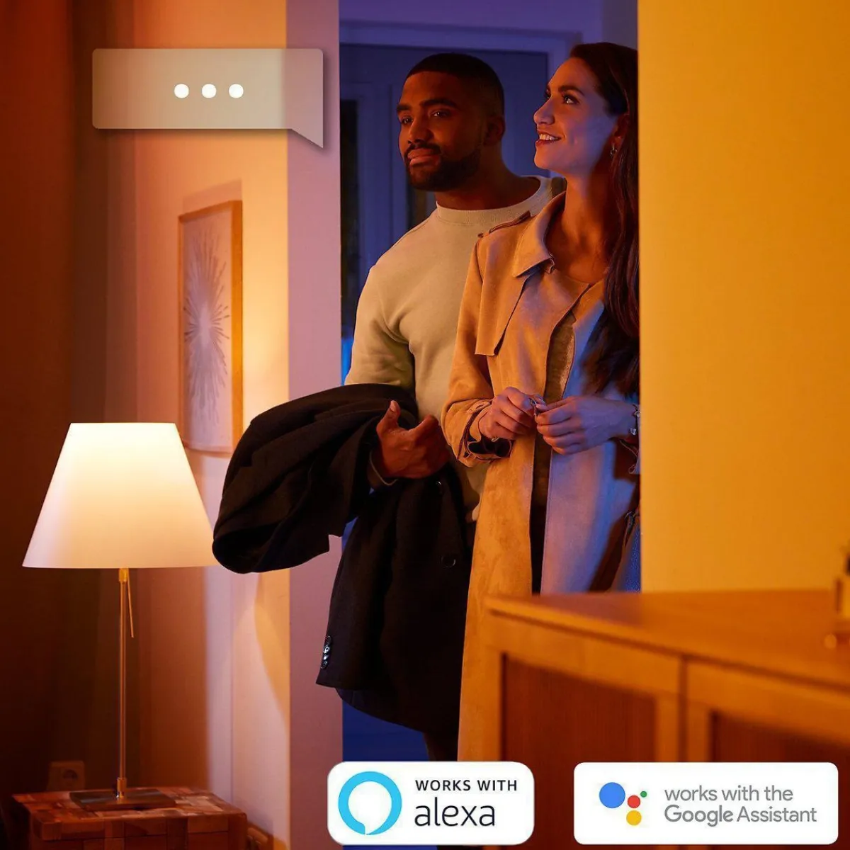 Kjøkkenbelysning Tak|Philips Hue>Philips Hue Fair taklampe white ambiance