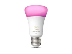 Led-Pærer Smart E27 Sokkel|Philips Hue>Philips Hue farget LED 9W E27 A60 2200-6500 Kelvin + Farge - 60 mm