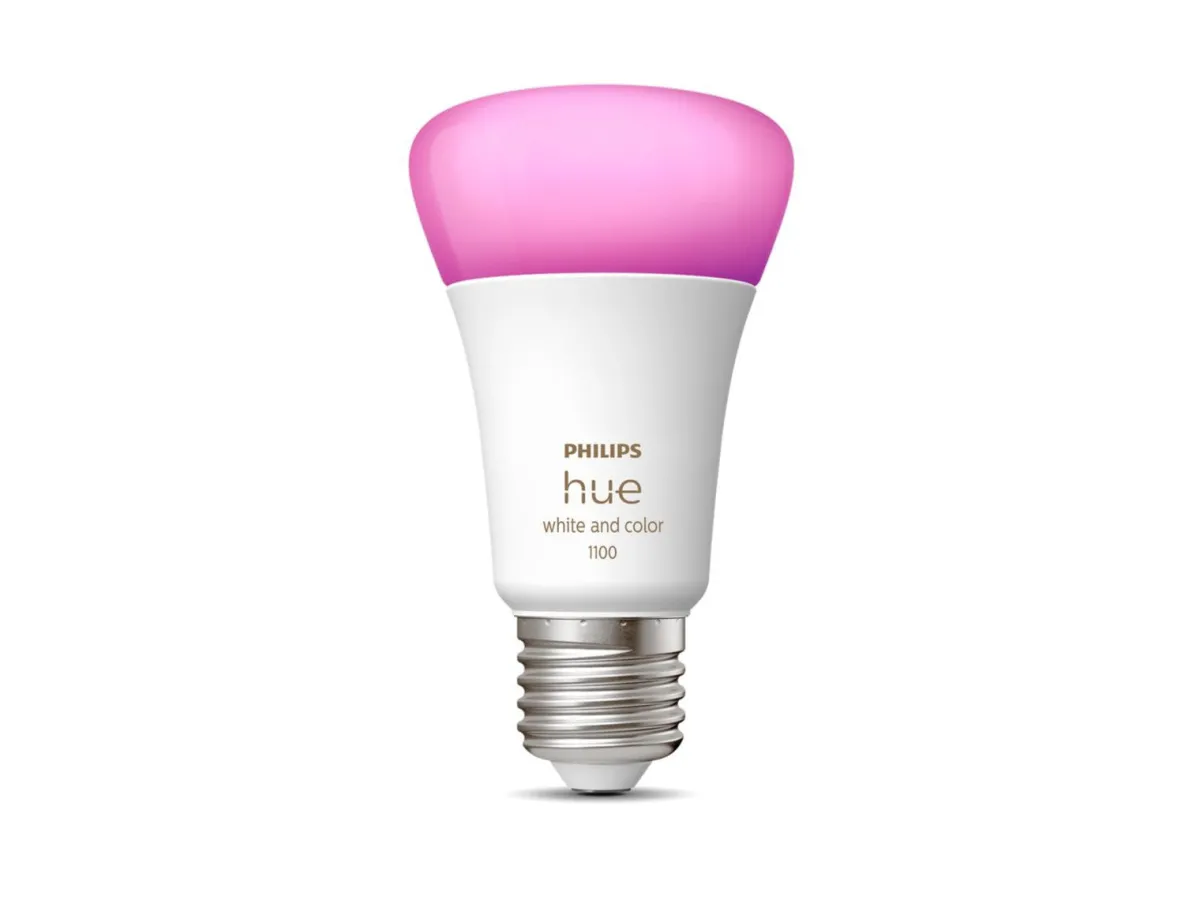 Led-Pærer Smart E27 Sokkel|Philips Hue>Philips Hue farget LED 9W E27 A60 2200-6500 Kelvin + Farge - 60 mm