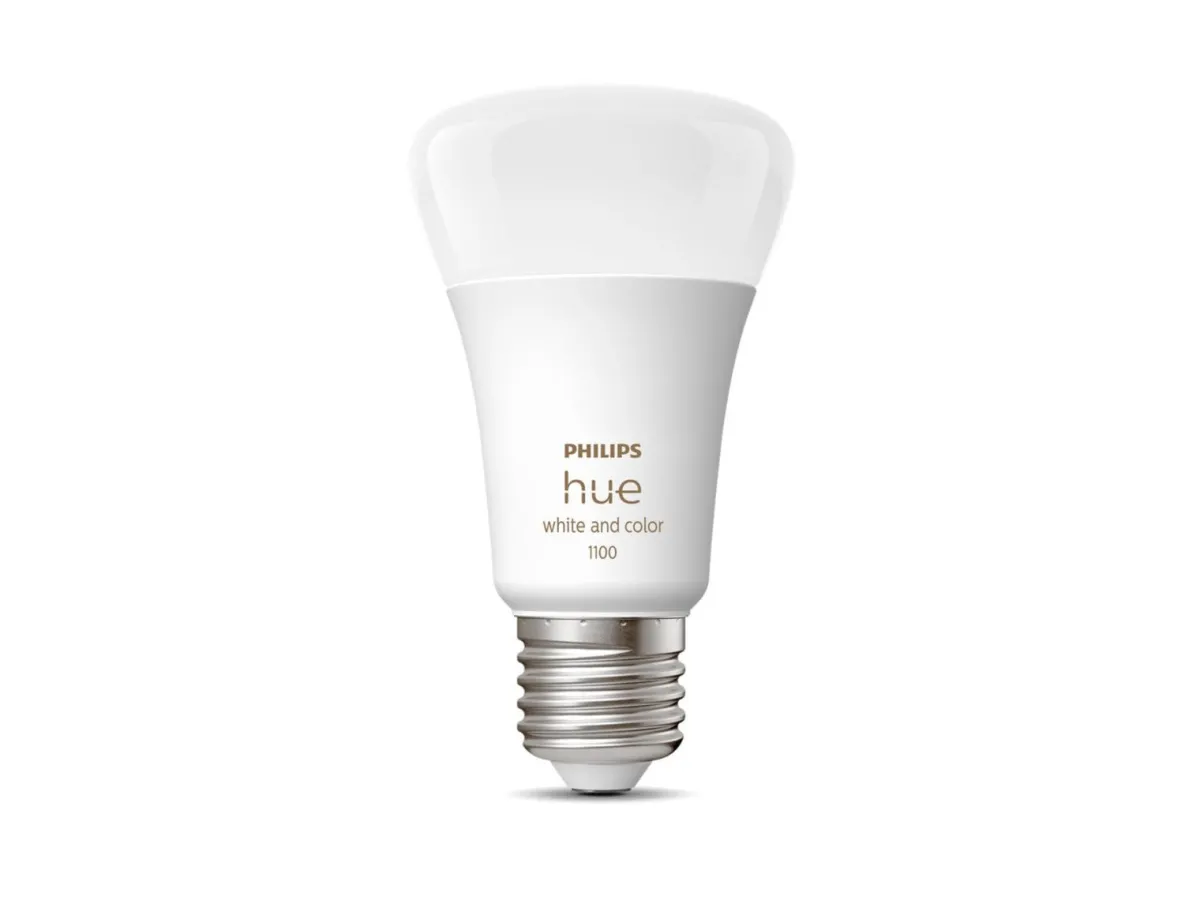 Led-Pærer Smart E27 Sokkel|Philips Hue>Philips Hue farget LED 9W E27 A60 2200-6500 Kelvin + Farge - 60 mm