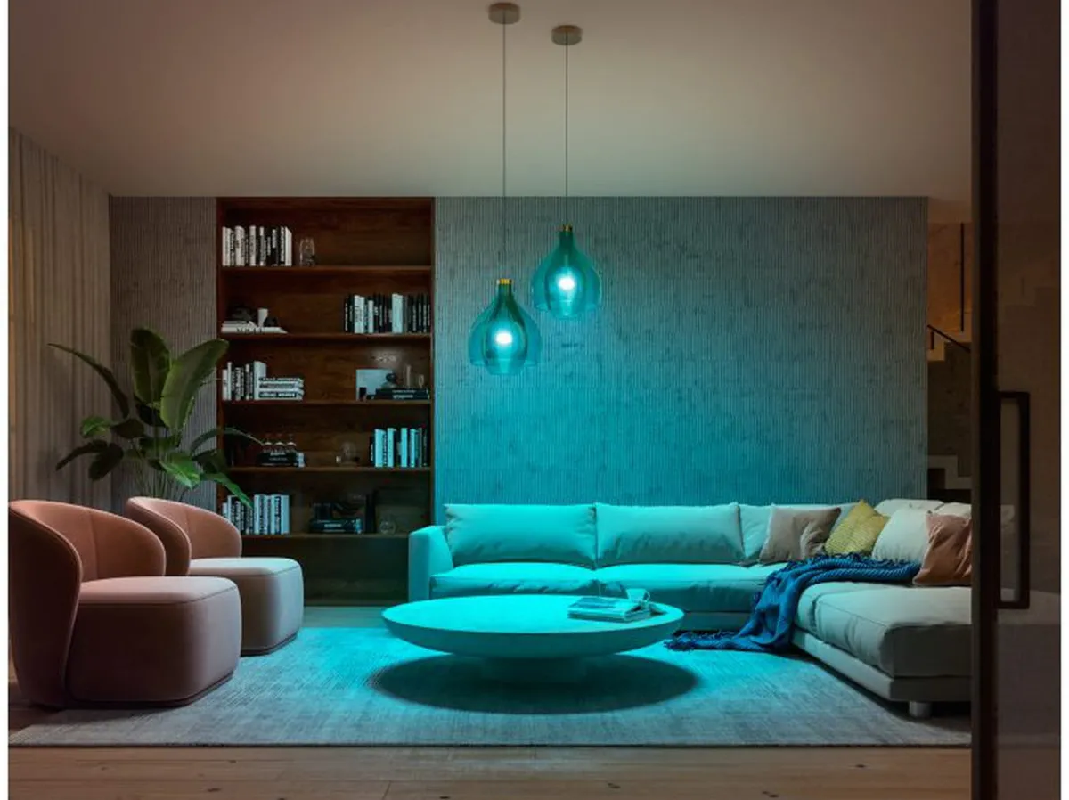 Led-Pærer Smart E27 Sokkel|Philips Hue>Philips Hue farget LED 9W E27 A60 2200-6500 Kelvin + Farge - 60 mm