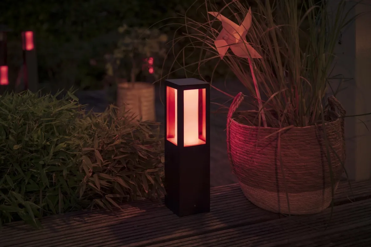 Pullert|Philips Hue>Philips Hue Impress pullert white ambiance & color luminaires - Forlenger Svart