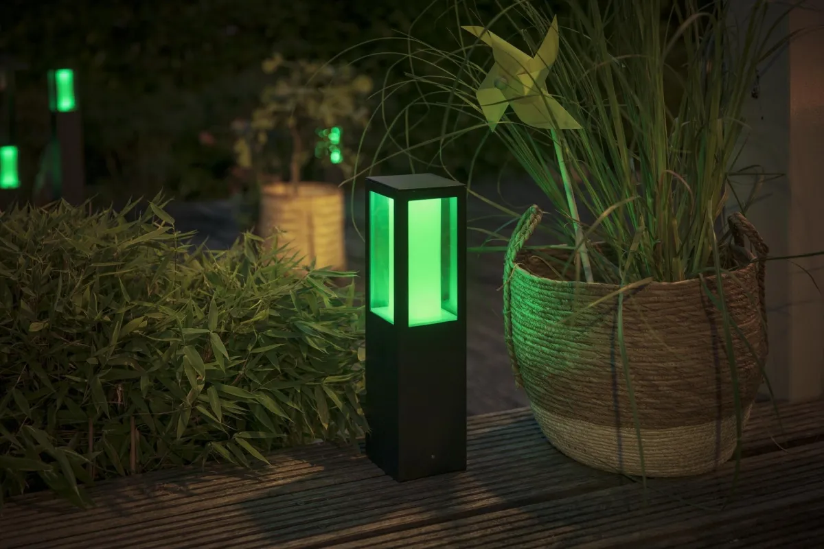 Pullert|Philips Hue>Philips Hue Impress pullert white ambiance & color luminaires - Forlenger Svart