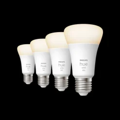 Led-Smartlyspærer|Led-Pærer Smart E27 Sokkel>Philips Hue white ambiance E27 lyspærer 4 pk Opal