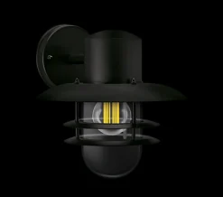 Utelamper - Klassiske Vegglamper>Philips Inyma vegglampe utendørs IP44 Svart