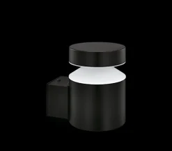 Utelamper - Klassiske Vegglamper>Philips Laven 6W vegglampe utendørs IP44 2700 Kelvin Svart