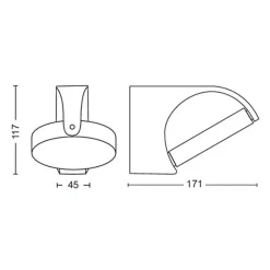 Utelamper - Veggskjold / Plafond><noscript><img width=