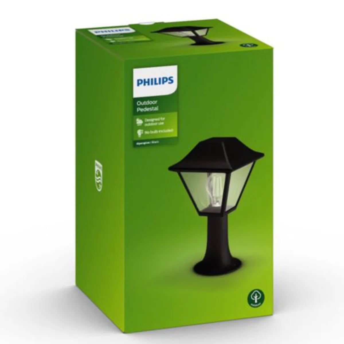 Pullert|Portstolper>Philips myGarden Alpenglow portstolpe utendørs IP44 - Svart