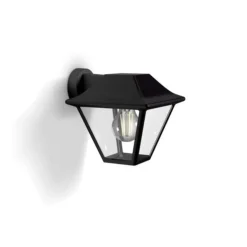 Utelamper - Klassiske Vegglamper>Philips myGarden Alpenglow vegglampe ned utendørs IP44 - Svart